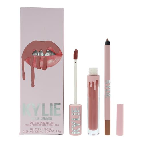 Kylie Matte Lip Kit - 808 Kylie By Kylie Cosmetics For Women - 2 Pc 0.10Oz Matte Liquid Lipstick 0.03Oz Lip Liner