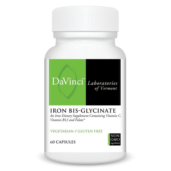 DaVinci Labs Iron Bis-Glycinate 60 Capsules