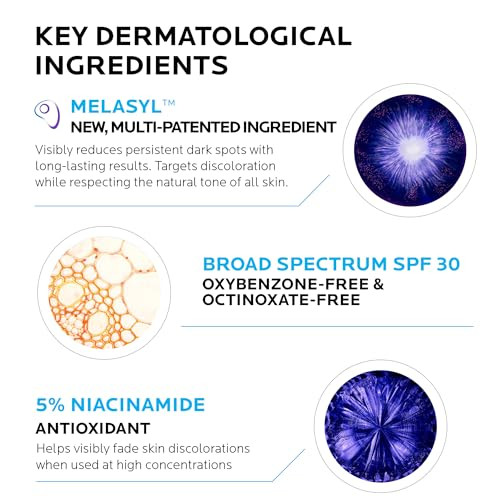 La Roche-Posay Mela B3 Uv Daily Sunscreen Face Moisturizer With Spf 30 + Anti-Aging Melasyl + 5% Niacinamide Helps Correct & Protect From Sun Damage Face Sunscreen With No White Cast 40Ml