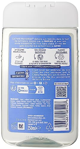 Le Petit Marseillais Shower Gel For Men Pine And Sea Fennel 250 Ml By Le Petit Marseillais