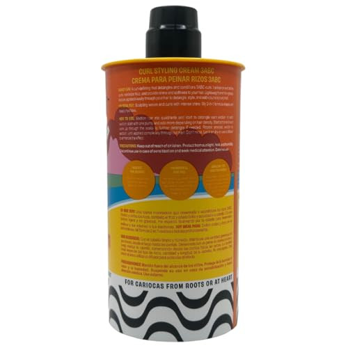 Lola From Rio - Ela E Carioca - 3Abc Curl-Defining Cream Boost Hydration Minimize Frizz Provide Soft Flexible Control For 3Abc Curl Type 17.64 Fl Oz