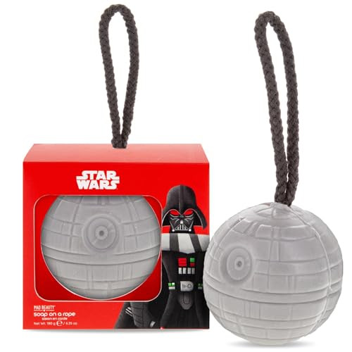 Mad Beauty Star Wars Dark Side Death Star Soap On A Rope Healthy Glowing Skin Relax & Unwind Great Reset And Ready For Action
