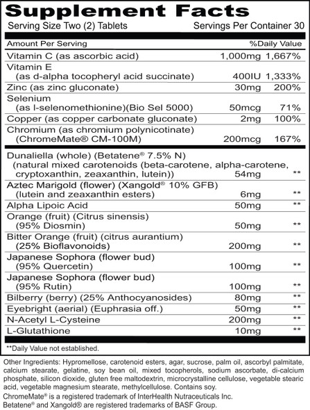 Priority One I Comp 60 Tablets