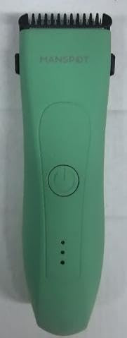 Manspot Pubic Hair Trimmer For Men (Pear Green)