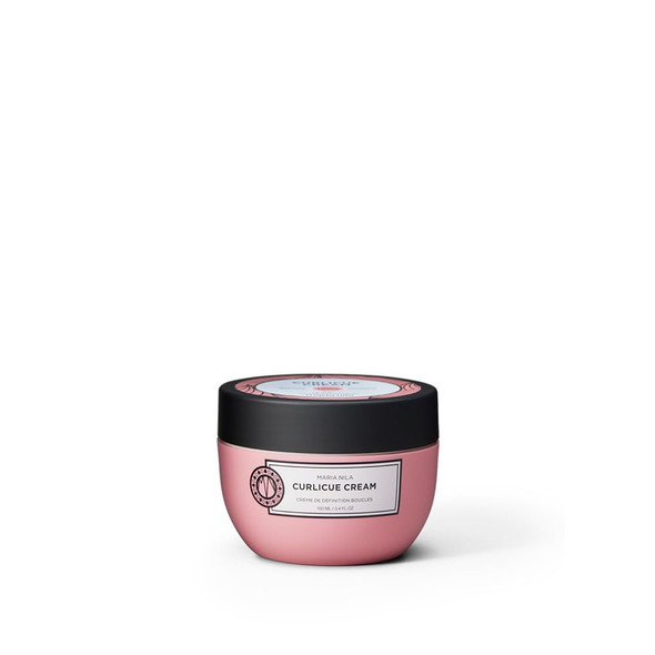 Maria Nila Curlicue Cream Hold 3/5 Enhances Curls & Waves Chamomile Hydrates & Prevents Frizz 100% Vegan & Sulfate/Paraben 3.4 Fl Oz