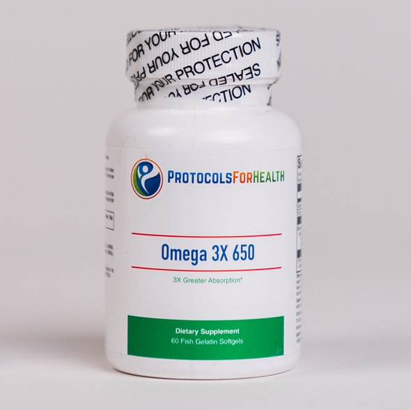 Protocols For Health Omega 3X 650 - 60 Softgels