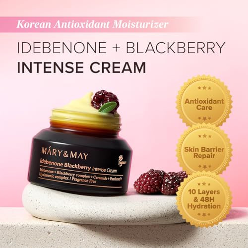 Mary&May Blackberry Cream Vegan Blackberry Cream Essence Bundle