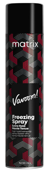 Matrix Vavoom Extra Hold Freezing Styling Spray For All Hair Types- Volumizing & Texturizing Hairspray With Extra Firm Hold Prevents Frizz & Protects Against Humidity