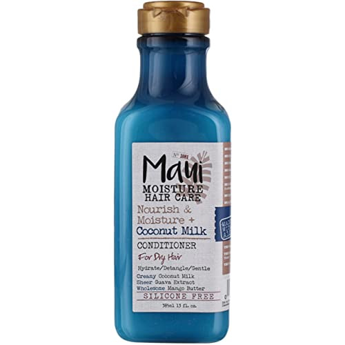 Maui Moisture Conditioner Coconut Milk 13 Ounce (Nourish) (Pack Of 3)