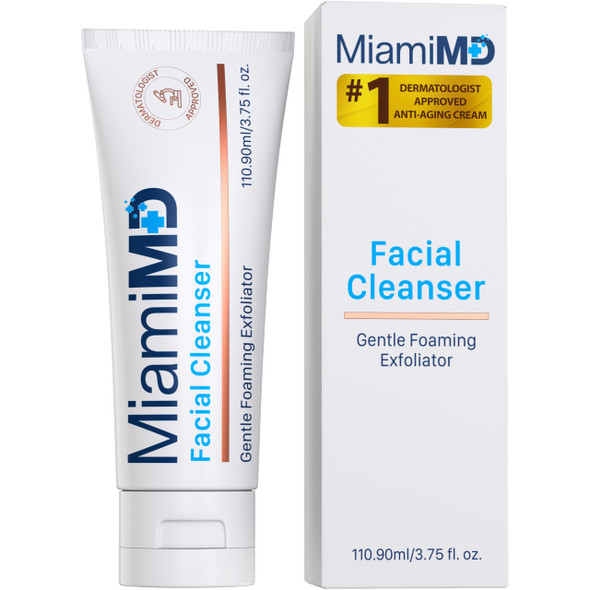 Miamimd Face Wash (3.75Oz) Face Cleanser For Women - Premium Facial Cleanser For Women - Foaming Facial For Hydrating And Moisturizing Skin For All Skin Type