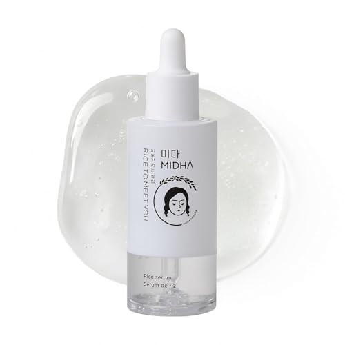 Midha Rice Serum 1.69Fl.Oz/50Ml Deep Hydration Skin Barrier Support Lightweight Moisture Radiant Long-Lasting Moisture Care Balanced Skin Appearance Nourishing
