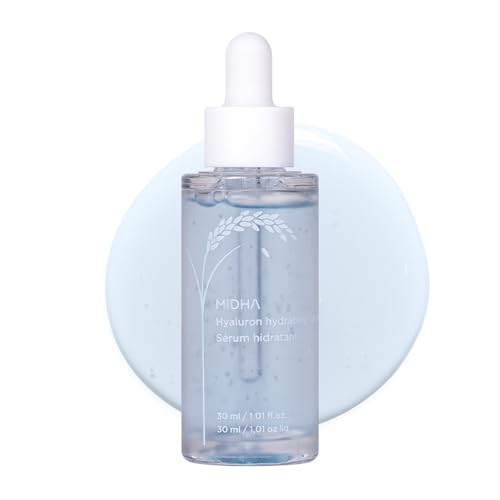 Midha Hyaluron Hydrating Serum Deep & Instant Moisturizing 8 Layer Hyaluronic Acid Contained Quick Hydrating Serum Vegan