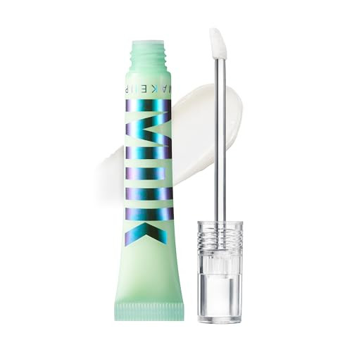 Milk Makeup Hydro Grip Eye Primer With Hyaluronic Acid Clear Primer For Eyeshadow + Undereye Concealer Grips Makeup Hydrates + Smooths Skin For Crease- Long-Lasting Wear 0.29 Oz