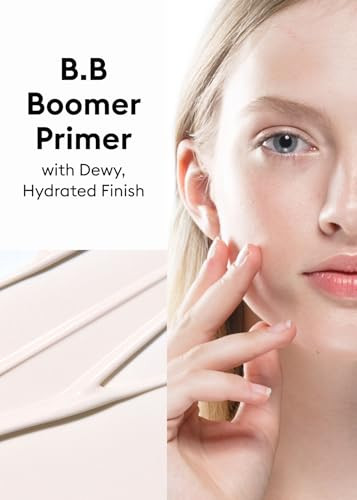Missha M Bb Boomer Primer For Face I Creamy-Soft Illuminating Makeup Primer For Dewy Finish Hydrating Radiant Cream Moisturizing Makeup Base Glass Skin 1.35 Fl Oz/40Ml