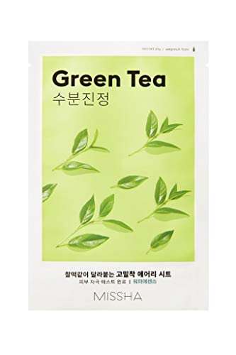Missha Pure Source Cell Sheet Mask (Green Tea - 10 Sheets)
