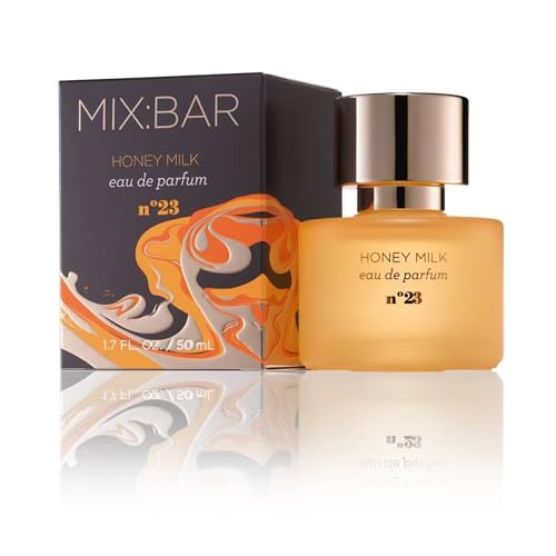 Mix:Bar Perfume For Women - Honey Milk Fragrance - Eau De Parfum Spray - Notes Of Honey Vanilla Sweet Cream Almond Blossom 1.7Oz