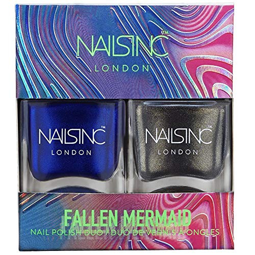 Nails Inc Fallen Mermaid Nail Polish Duo