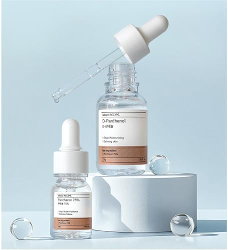 Nano Recipe High-Potency Pure D-Panthenol For Intensive Hydration Calming And Skin Barrier Recovery With Only A Drop In Your Skincare And Haircare Routine 33G 1Fl Oz