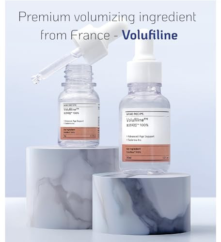Nano Recipe 100% Volufiline 30Ml (1 Fl Oz) Patented Cosmetic Ingredient From Sederma (France) Just Add A Few Drops Diy Skin Care Cosmetic Ingredient