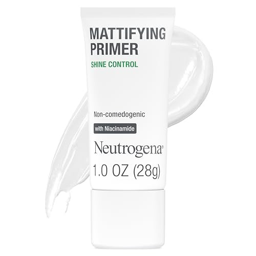Neutrogena Mattifying Primer With Shine Control Lightweight Pore Blurring Face Primer Blurs The Look Of Pores & Helps Reduce Shine Matte Primer With Niacinamide 1 Oz