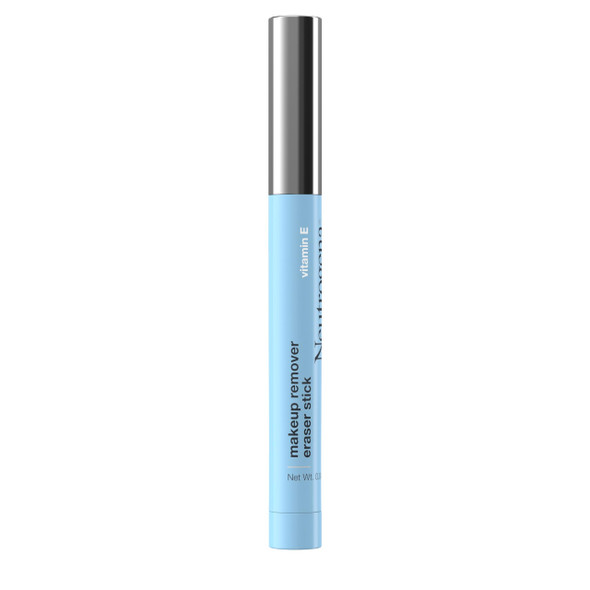 Neutrogena Makeup Remover Eraser Stick With Vitamin E Easy-To Use & Travel-Friendly Makeup Removing Gel Pen For On-The-Go Touch-Ups Of Stray Or Smudged Eyeliner Lipstick & More 0.04 Oz