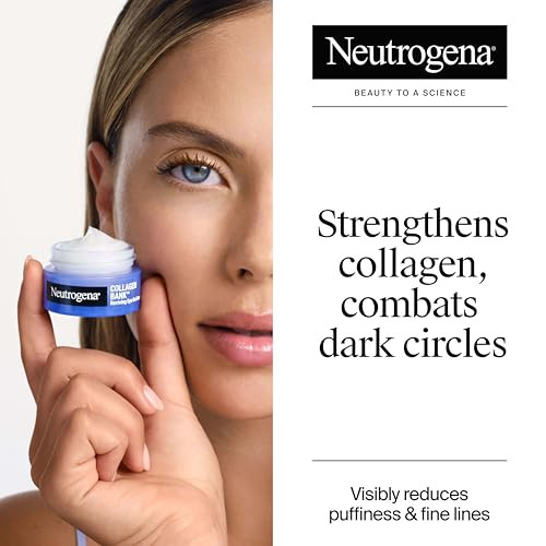 Neutrogena Collagen Bank Reviving Eye Cream Under Eye Cream Helps Preserve Collagen Visibly Improves Dark Circles Puffiness Fine Lines Texture Fragrance With Peptides 0.5 Oz