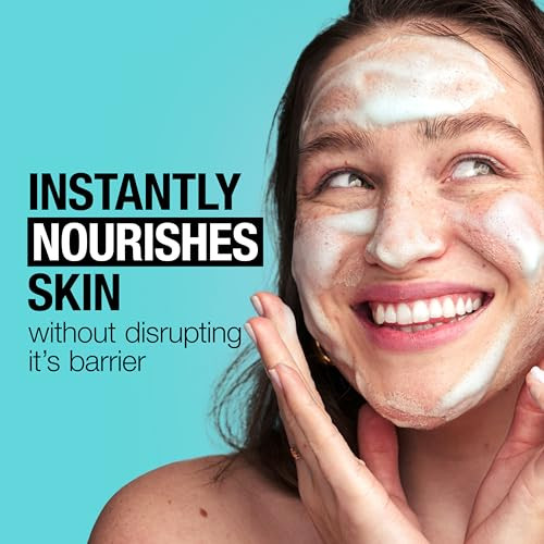 Neutrogena Ultra Gentle Cream-To-Foam Daily Facial Cleanser Transforms From A Creamy Cleanser To A Foaming Face Wash Gently Cleanses Sensitive Skin Fragrance- Hypoallergenic 8.5 Oz