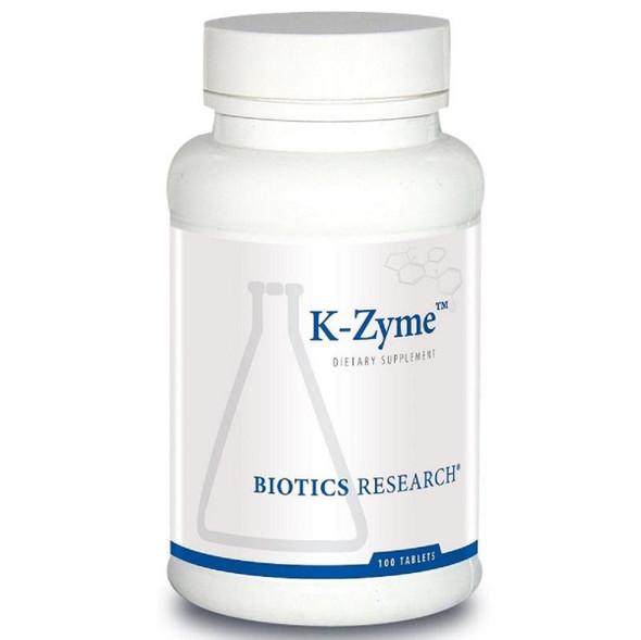 Biotics Research K-Zyme 100 Tablets