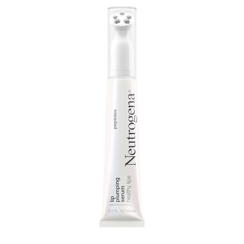 Neutrogena Healthy Lips Plumping Serum Lip Enhancer With Peptides Nourishes And Promotes The Appearance Of Naturally Fuller And Plumper-Looking Lips 0.5 Fl. Oz