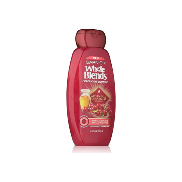 Garnier Whole Blends Color Care Shampoo, Argan Oil & Cranberry Extracts 12.50 oz