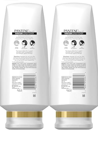 Pantene Classic Clean Conditioner 24 Fl Oz Twin Pack