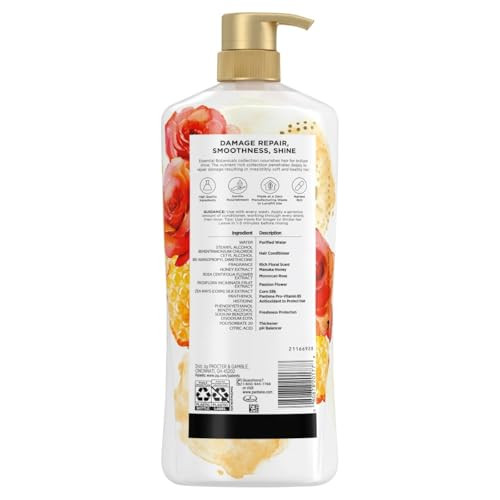 Pantene Essential Botanicals Moroccan Rose & Manuka Honey Conditioner 38.2 Oz