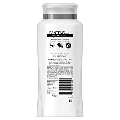 Pantene Pro-V Classic Clean Shampoo 25.4 Fl Oz