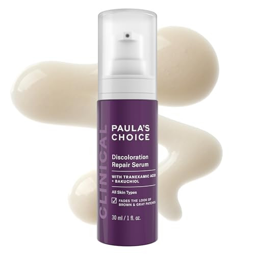 Paula's Choice Clinical Discoloration Repair Face Serum With Tranexamic Acid Facial Serum For Stubborn Dark Spots Post-Acne Marks & Sun Damage Fragrance- 1 Fl Oz