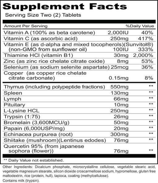 Priority One Immuno Plus 60 Tablets