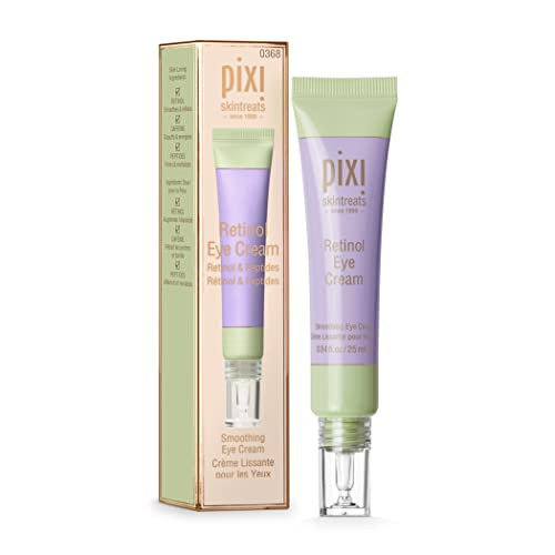 Pixi Beauty Retinol Eye Cream Soothing Eye Cream Retinol Helps Smooth & Refine Delicate Eye Area Peptides Help Minimize Fine Lines 0.84 Fl Oz/25Ml