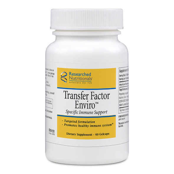 Researched Nutritionals Transfer Factor Enviro 60 Gelcaps