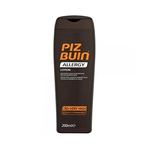 Piz Buin Allergy Lotion For Sun Sensitive Skin Spf50+ - 200Ml / 6.8 Oz
