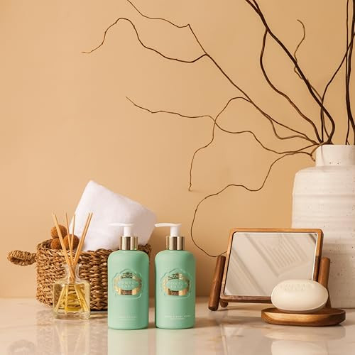 Portus Cale Hand & Body Wash In Dispenser 300 Ml Luxury Skin Gel (10.2 Fl Oz White Crane)