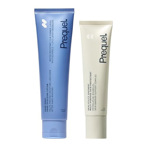 Prequel Skin Hand Wrap 3.4Oz + Utility Ointment Moisturizing Protectant For Dry Cracked Hands And Skin