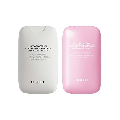 Purcell 24/7 Mist Duo Set L White & Pink L Glass Skin With Long Hydration Poreless Smooth Skin Before & After Makeup Hyaluronic Acid And Vitamin For All Skin Types