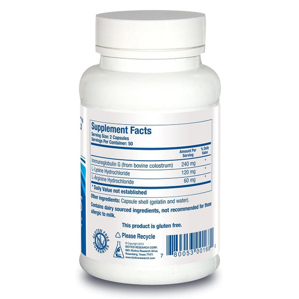 Biotics Research Immuno-gG 100 Capsules