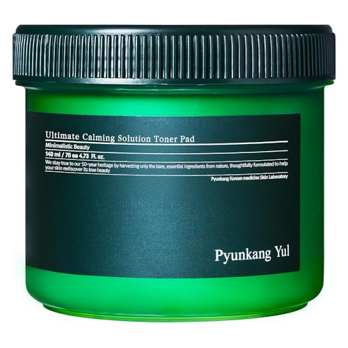 Pyunkang Yul Pky Ultimate Calming Solution Toner Pad For Sensitive Skin With Patented Ingredients Intensely Calms & Soothes Rednes With Cica & Tea Tree Korean Skincare (70 Pads)