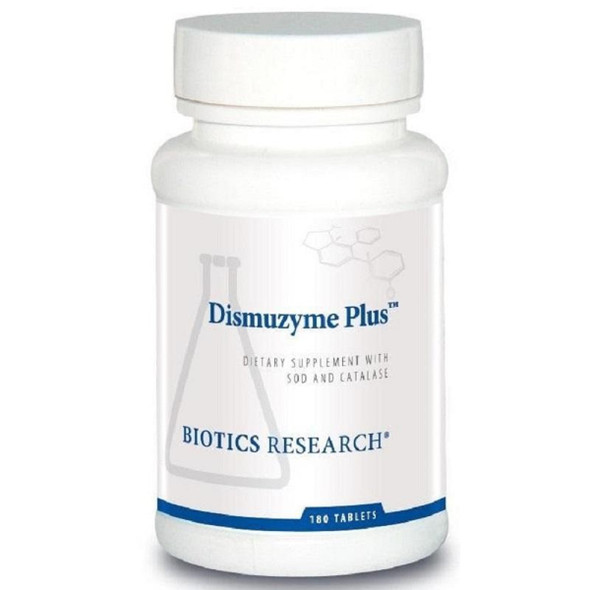 Biotics Research Dismuzyme Plus 180 Tablets