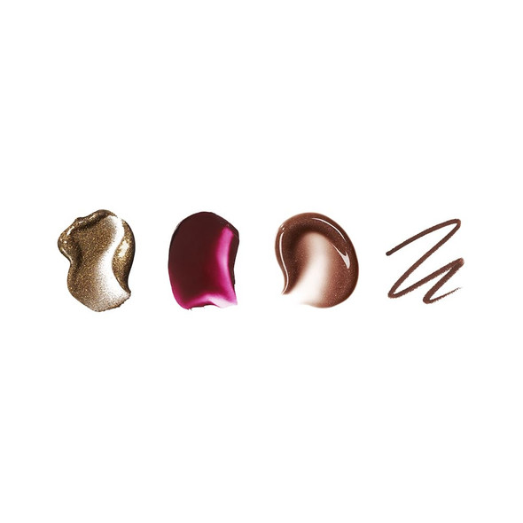 R.E.M. Beauty Wicked: For Good Makeup Set Waterpoof Eye Shadow All Over Glow Stick Creamy Lip Liner Glossy Lip Balm 4 Full Size Products