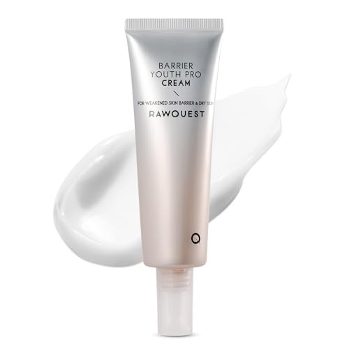 Rawquest Barrier Youth Pro Cream 50Ml Acetyl Hexapeptide Adenosine Triple Hyaluronic Acid For Anti-Aging Wrinkle Reduction Firming & Lift Elasticity Boost Deep Hydration Skin Barrier Repair