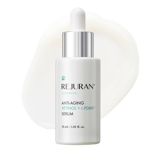 Rejuran Advanced Anti-Aging Retinol + C-Pdrn Serum - Boosting Facial Serum For Firmness Radiance And Anti-Wrinkle Care Clinically Developed (1.01 Fl Oz)