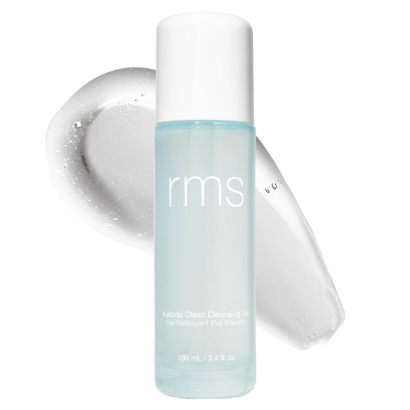 Rms Beauty Kakadu Clean Cleansing Gel Kakadu Clean Cleansing Gel Gentle Vitamin C Face Cleanser With Kakadu Plum & Natural Extracts Hydrating Makeup Remover For All Skin Types 100Ml