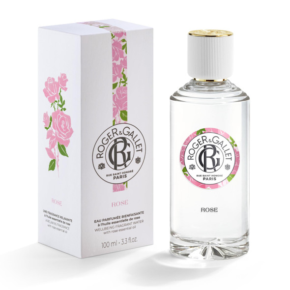 Roger & Gallet Fragrant Water Body Spray For Women Rose 3.3 Fluid Oz
