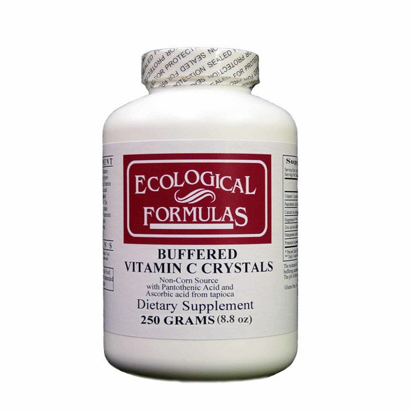 Ecological Formulas Buffered Vitamin C Crystals 250 Grams